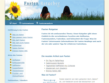 Tablet Screenshot of fasten-ratgeber.de
